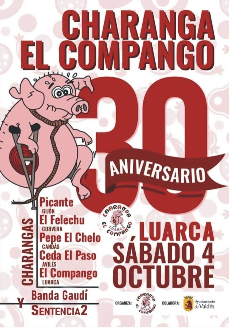 Lee más sobre el artículo Luarca 30 aniversario de la Charanga el Compango